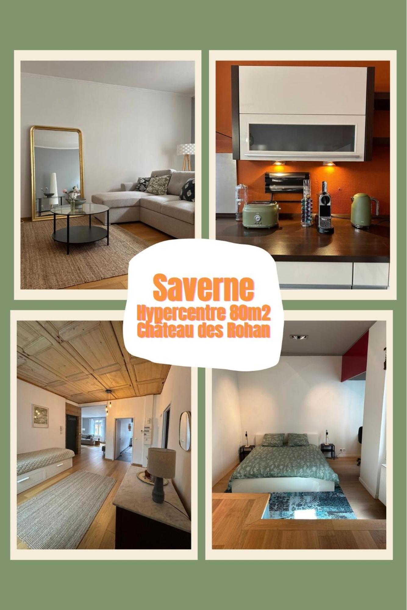 Hypercentre 80M2, A Deux Pas Du Chateau Des Rohan Saverne Kültér fotó